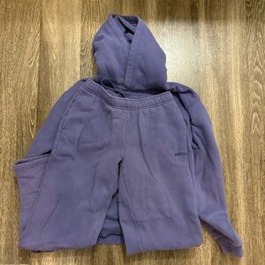 Aritzia TNA sweat set Hoodie size